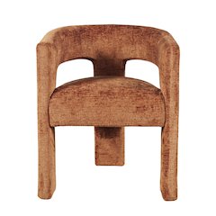 Gwen Modern Luxury Jacquard Fabric Upholstered Sculpture Armchair