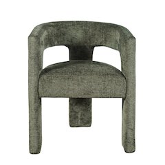 Gwen Modern Luxury Jacquard Fabric Upholstered Sculpture Armchair