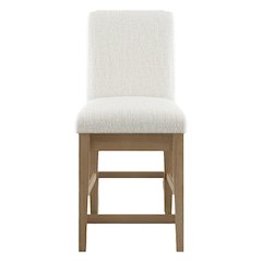 Sequoia Modern Rustic Solid Wood Upholstered Parsons Counter Stool (Set of 2)