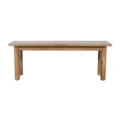 Bodhi 50" Rustic Solid Wood Dining Bench