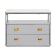 Traditions Transitional Bradley 2-Drawer Nightstand