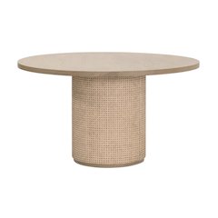 Bronze Bay Transitional Cannes 54" Round Dining Table