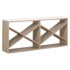 Transitional Cellar Console Table