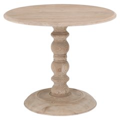 Bella Antique Transitional Chelsea 36" Round Dining Table