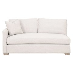 Stitch & Hand - Upholstery Transitional Clara Modular 2-Seat Left Slim Arm Sofa
