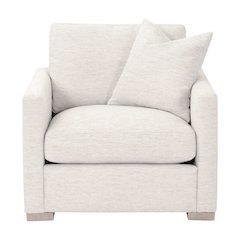 Stitch & Hand - Upholstery Transitional Clara Slim Arm Sofa Chair