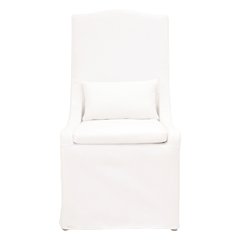 Essentials Transitional Colette Slipcover Dining Chair, Set of 2