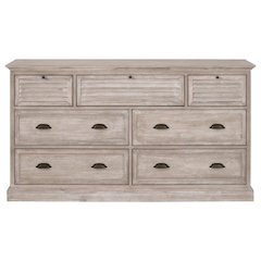 Traditions Transitional Eden 7-Drawer Media Dresser
