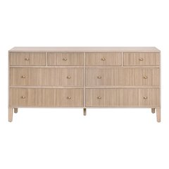 Bronze Bay Transitional Highland 8-Drawer Double Dresser