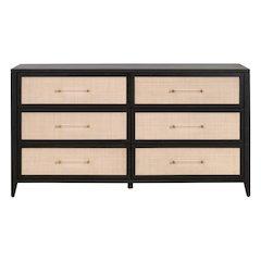 Traditions Transitional Holland 6-Drawer Double Dresser