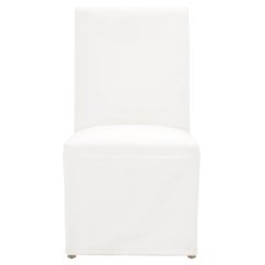 Transitional Levi Slipcover Dining Chair, Set of 2