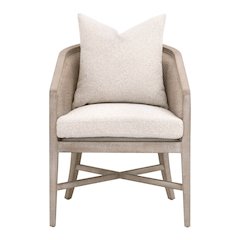 Stitch & Hand - Dining & Bedroom Transitional McGuire Arm Chair