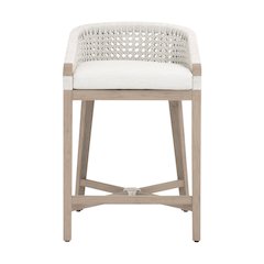 Woven - Outdoor  Transitional Montecito Outdoor Counter Stool