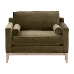 Stitch & Hand - Upholstery Transitional Parker Post Modern Sofa Chair