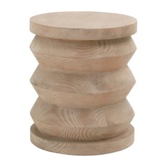 Bella Antique Transitional Pier Accent Table