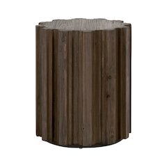 Bella Antique Transitional Roma Accent Table