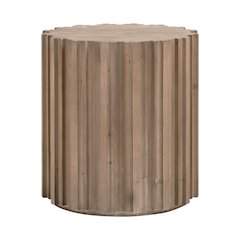 Bella Antique Transitional Roma End Table