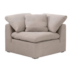 Stitch & Hand - Upholstery Transitional Sky Modular Corner Chair