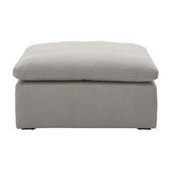 Stitch & Hand - Upholstery Transitional Sky Modular Ottoman