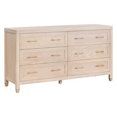 Transitional Stella 6-Drawer Double Dresser