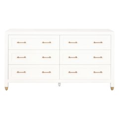 Traditions Transitional Stella 6-Drawer Double Dresser