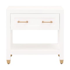 Traditions Transitional Stella 1-Drawer Nightstand