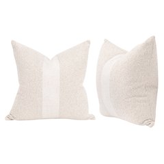 Transitional The Split Decision 22" Essential Pillow, Set of 2