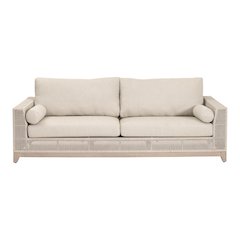 Woven - Outdoor  Transitional Tropez Outdoor 90" Sofa