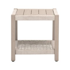Woven - Outdoor  Transitional Wrap Outdoor End Table