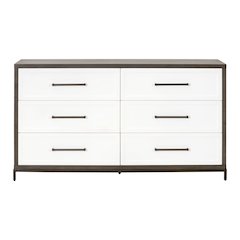 Traditions Transitional Wrenn 6-Drawer Double Dresser