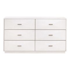 Traditions Transitional Wynn Shagreen 6-Drawer Double Dresser
