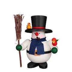 Smoker - Rolly Polly Snowman With Birds
