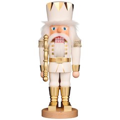 Nutcracker - White And Gold King
