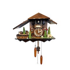 Battery-Operated Cuckoo Clock - Full Size