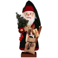 Premium Nutcracker - Santa With Christmas Gifts