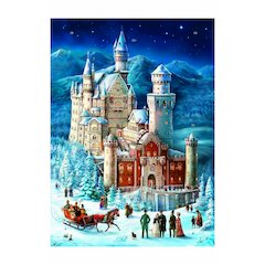 Advent - Neuschwanste" Extra Large (No Envelope)