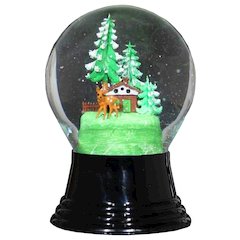 Snowglobe - Woodland Cottage