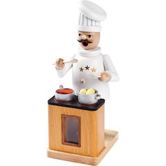Incense Burner - Chef At Stove