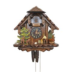 Weight-Driven Cuckoo Clock - Full Size