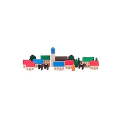Wooden Toy - Moutain Village