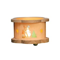 Tea Light "Luminary" - Snowman