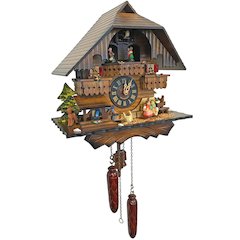 Battery-Operated Cuckoo Clock - Full Size