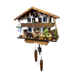 Battery-Operated Cuckoo Clock - Full Size