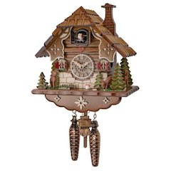 Battery-Operated Cuckoo Clock - Full Size