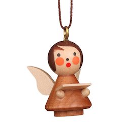 Ornament - Angel In Natural Finish