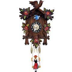Battery-Operated Clock - Mini Size With Music/Chimes