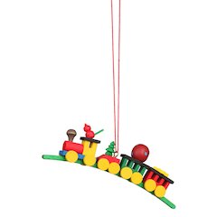 Ornament - Train On Arch