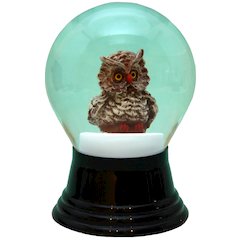 Snowglobe - Medium Owl