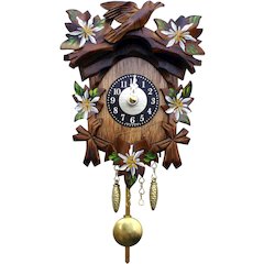 Battery-Operated Clock - Mini Size With Music/Chimes