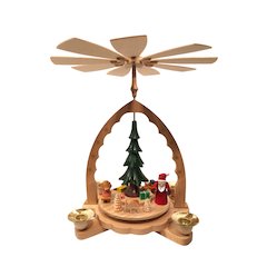 Pyramid - Santa, Children And Toys